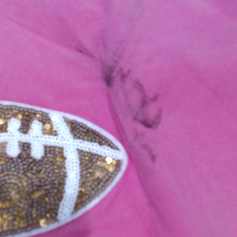 BLOOPER CLOTHING: BLANK Sequin Sports Sweatshirt