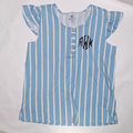 BLOOPER CLOTHING: Monogrammed Ruffle Top