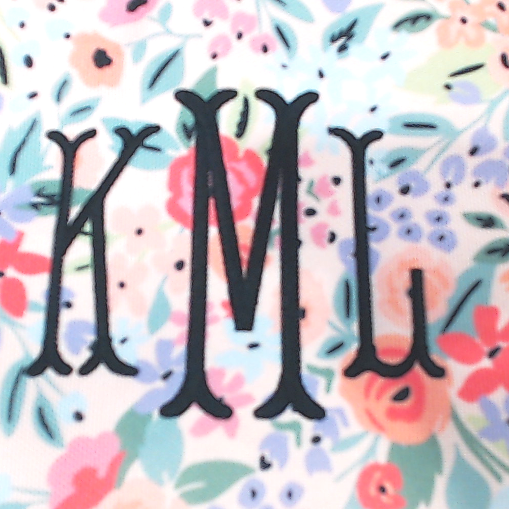 BLOOPER KIDS: Monogrammed Kids Essentials Pouch