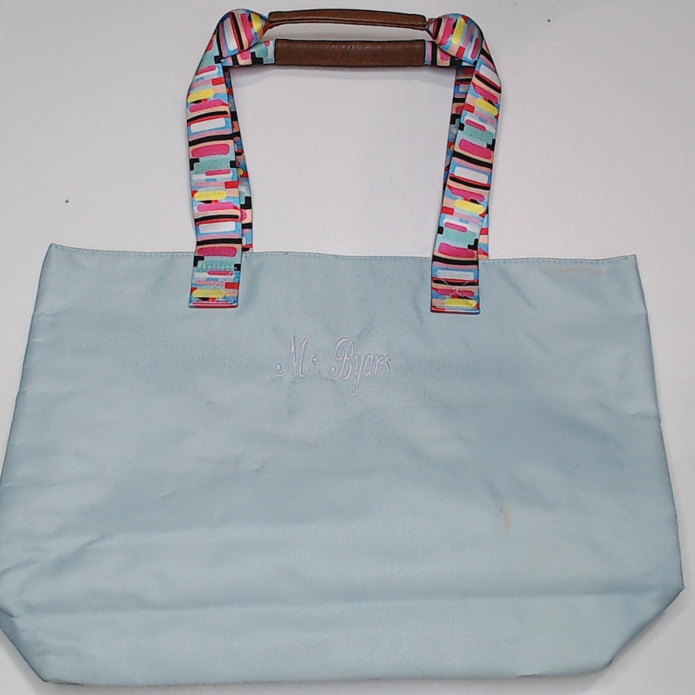 BLOOPER BAG: Monogrammed Tote Bag