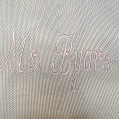 BLOOPER BAG: Monogrammed Tote Bag