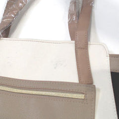 BLOOPER BAG: Monogrammed Colorblock Tote Bag