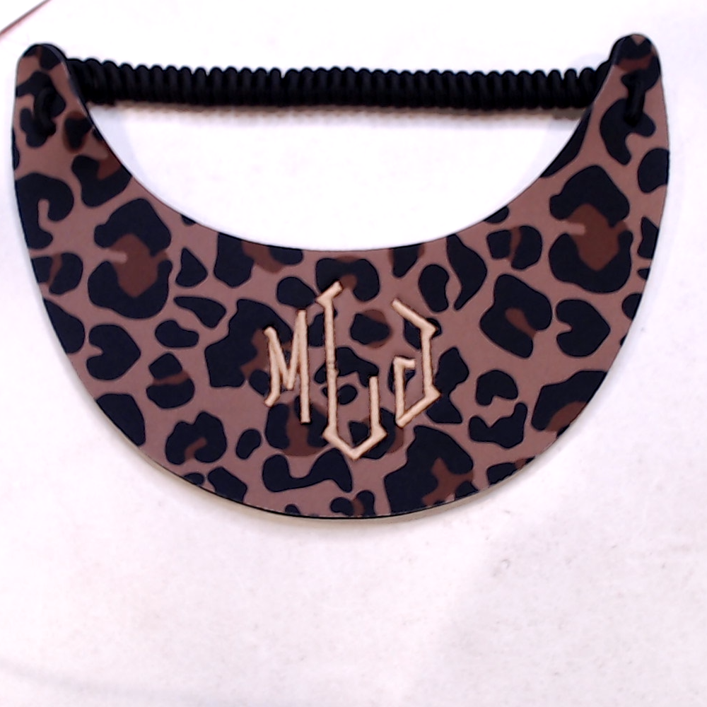 BLOOPER ACCESSORY: Monogrammed Visor
