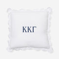 Kappa Kappa Gamma Pillow Sham | Monogrammed Sorority Pillow