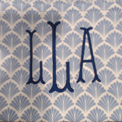 BLOOPER BAG: Monogrammed Carry All Toiletry Case