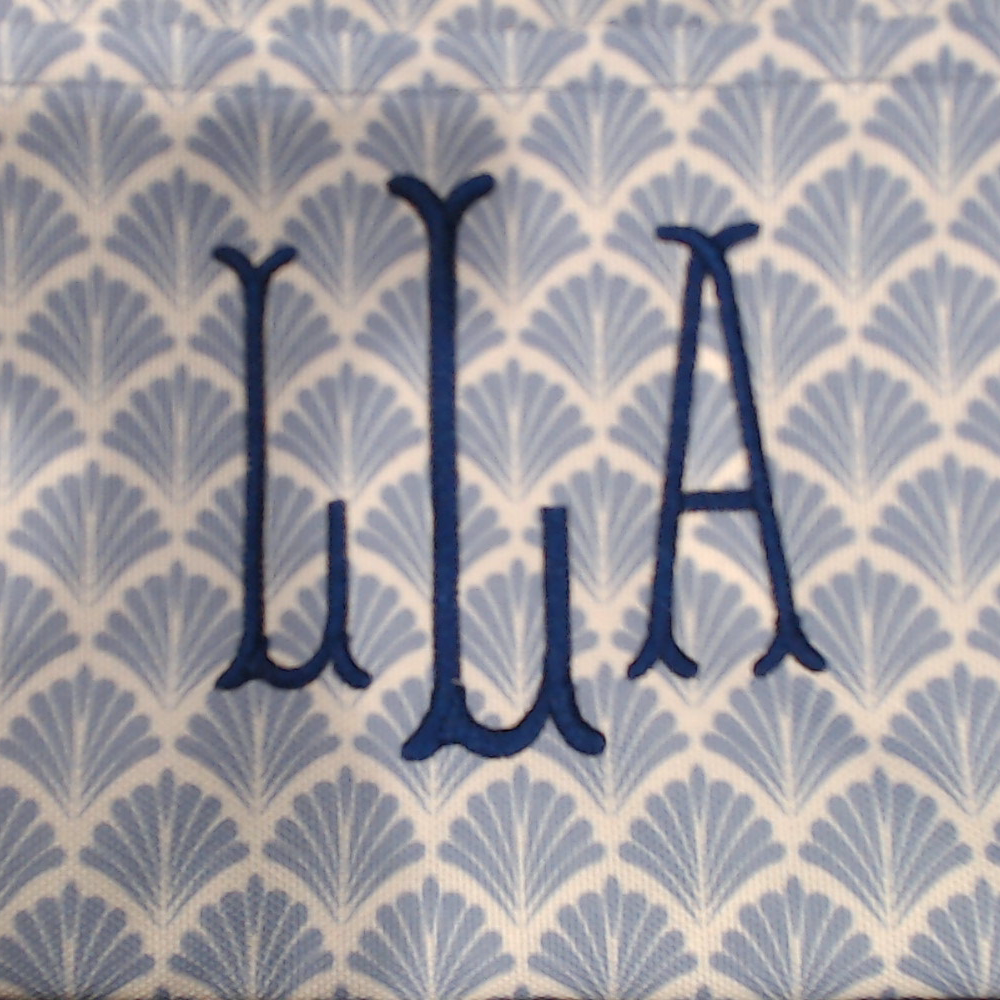 BLOOPER BAG: Monogrammed Carry All Toiletry Case