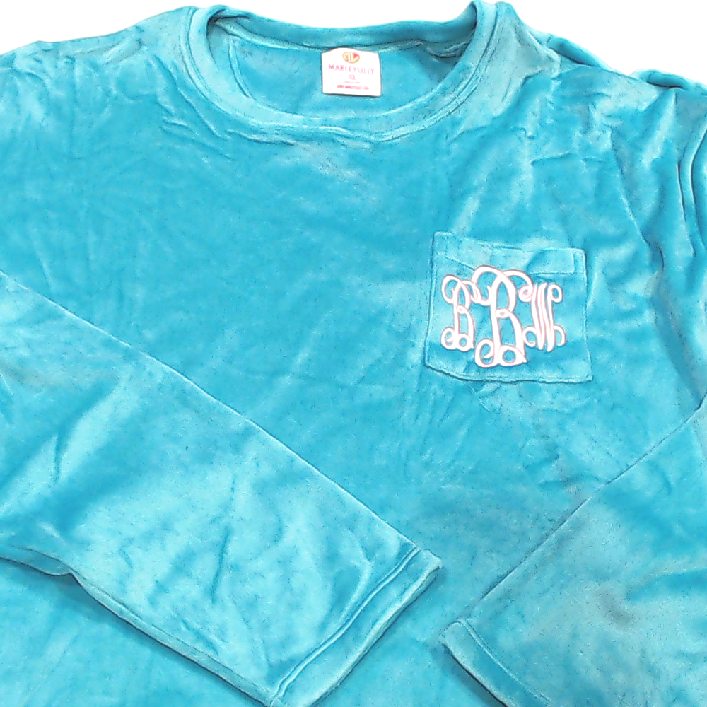 BLOOPER CLOTHING: Monogrammed Softspun Lounge Top