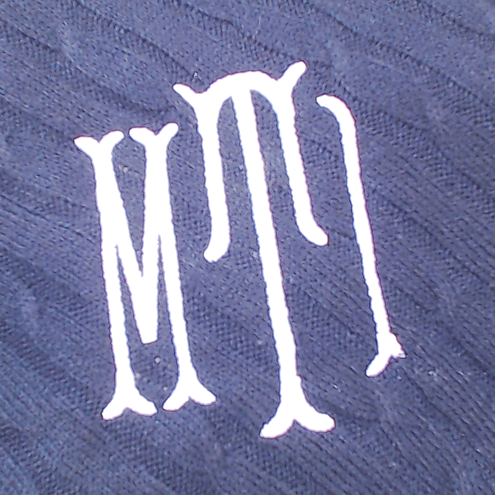 BLOOPER CLOTHING: Monogrammed Poncho
