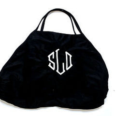 BLOOPER SWIM: Monogrammed High Neck Bikini Top