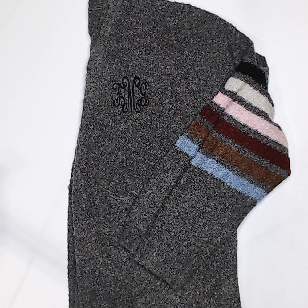 BLOOPER CLOTHING: Monogrammed Cardigan