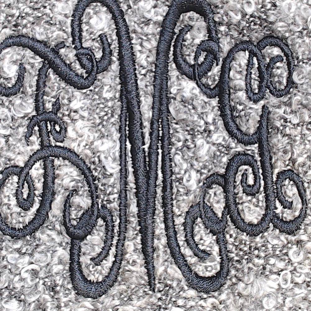 BLOOPER CLOTHING: Monogrammed Cardigan
