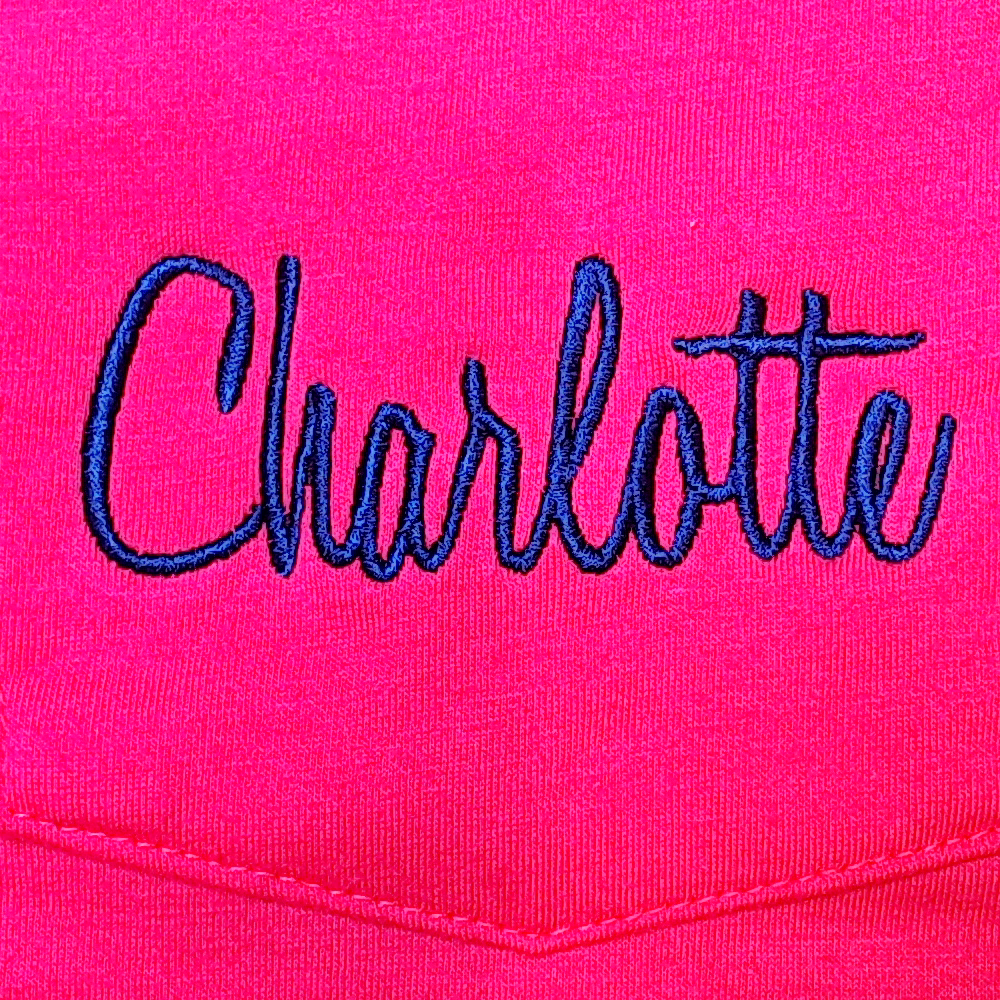 BLOOPER CLOTHING: Monogrammed Long Sleeve Shirt