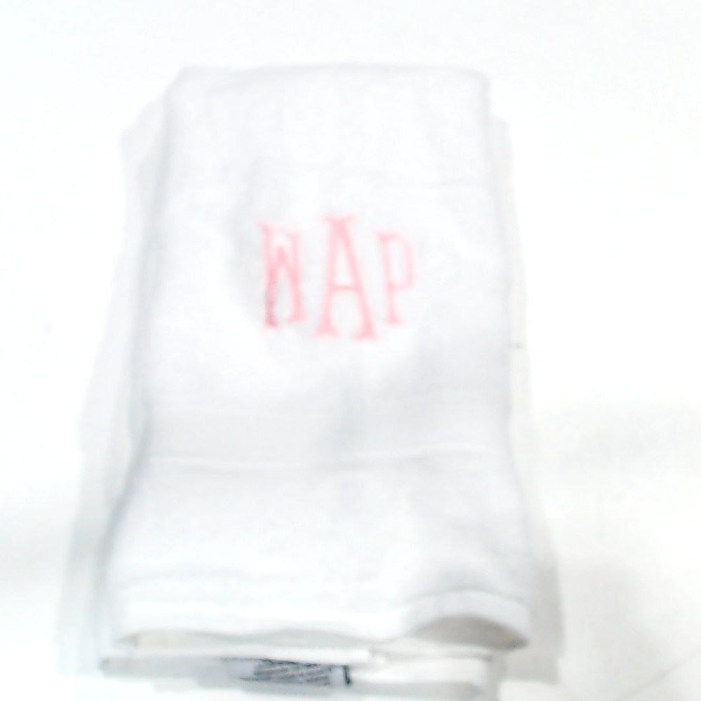 BLOOPER ACCESSORY: Monogrammed Hand Towel