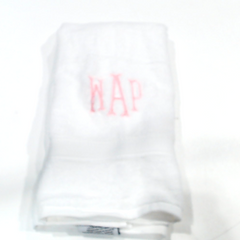 BLOOPER ACCESSORY: Monogrammed Hand Towel