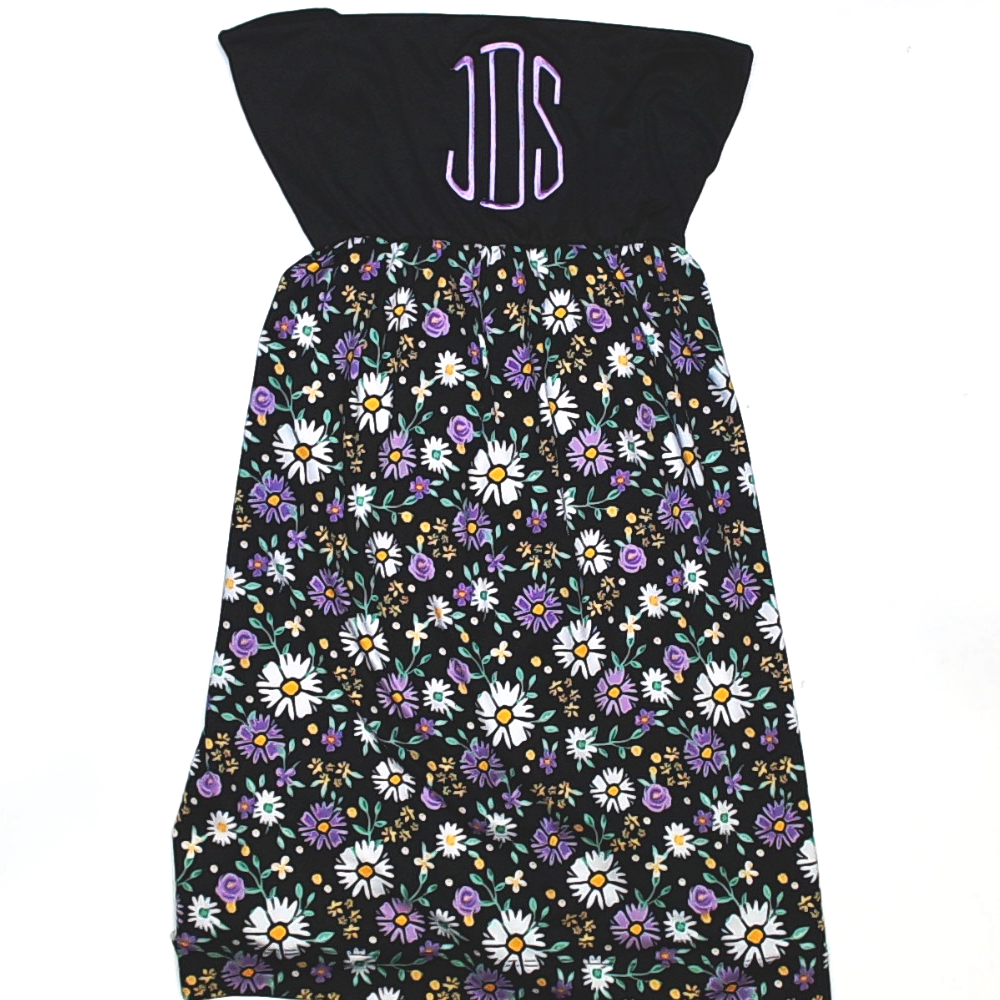 BLOOPER SWIM: Monogrammed Beach Cover Up