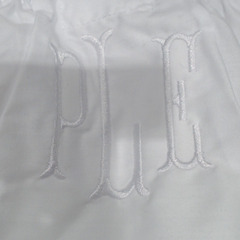 BLOOPER KIDS: Monogrammed White Eyelet Baby Bloomers