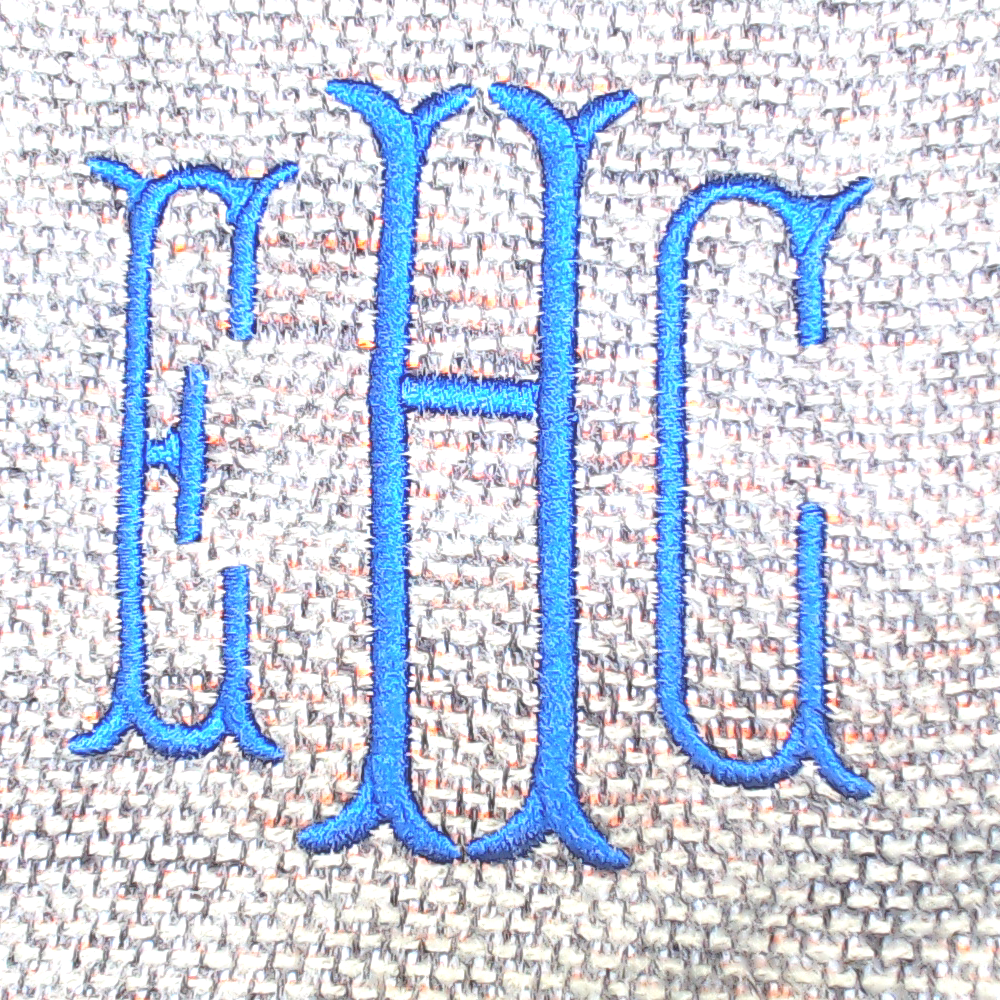 BLOOPER CLOTHING: Monogrammed Aztec Poncho