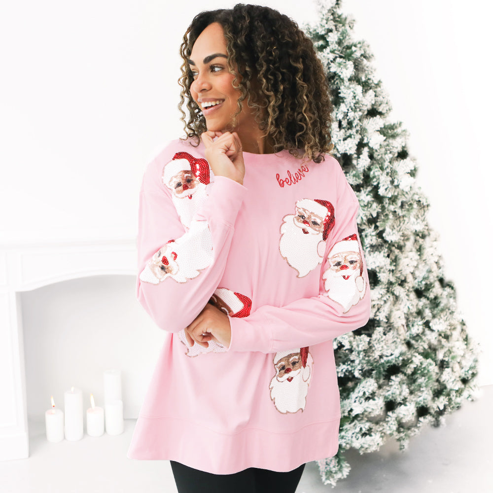 christmas sweatshirt on jae
