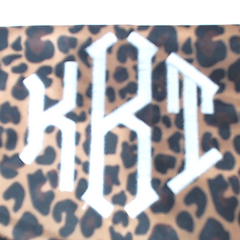 BLOOPER BAG: Monogrammed Toiletry Kit