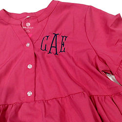 BLOOPER CLOTHING: Monogrammed Ric Rac Dress