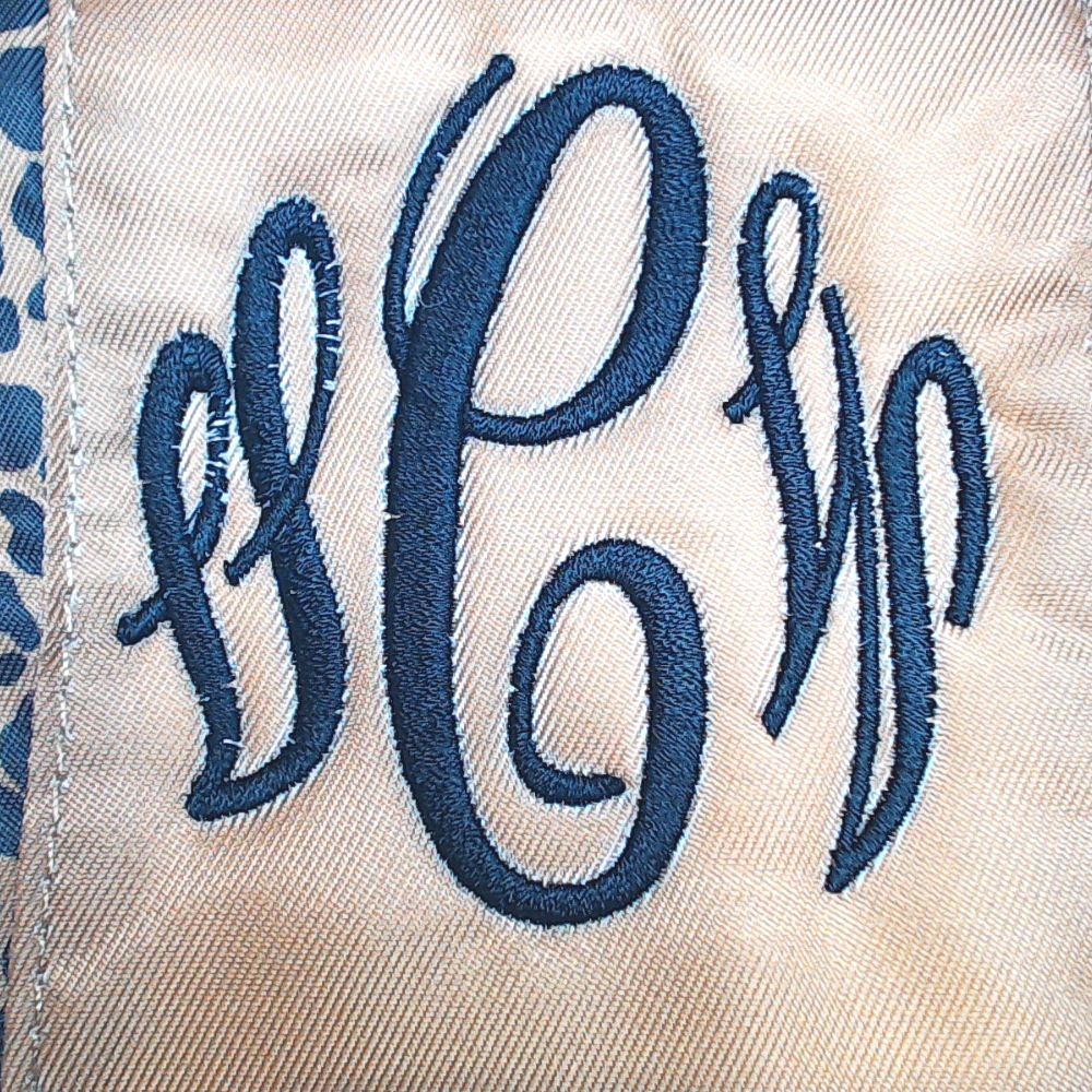 BLOOPER BAG: Monogrammed Travel Jewelry Case