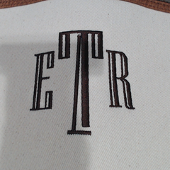 BLOOPER BAG: Monogrammed Vintage Weekender