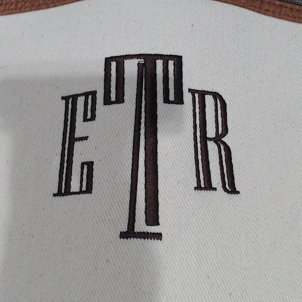 BLOOPER BAG: Monogrammed Vintage Weekender