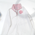 BLOOPER CLOTHING: Monogrammed Quarter Zip Sweatshirt