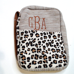BLOOPER ACCESSORY: Monogrammed Bible Carrier