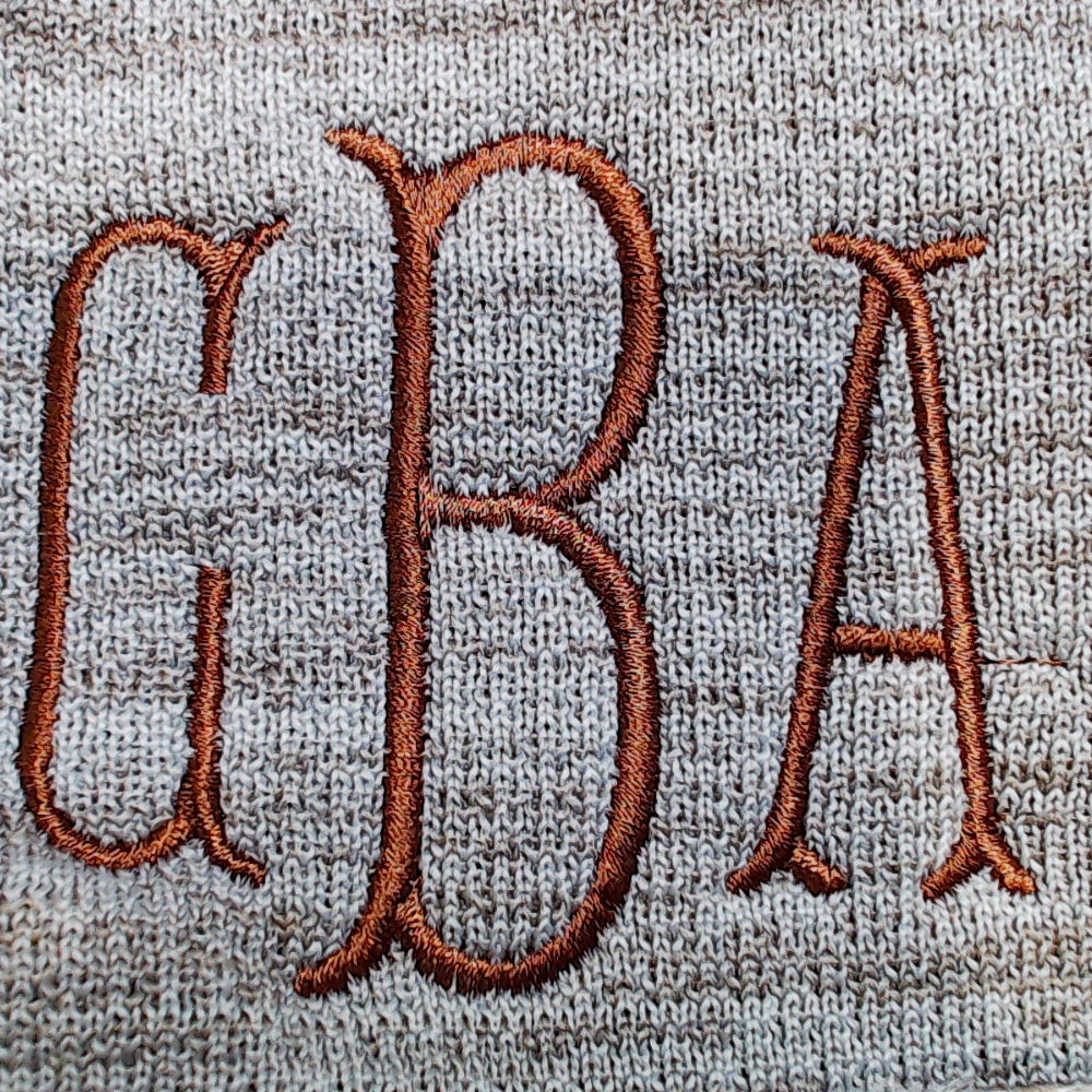 BLOOPER ACCESSORY: Monogrammed Bible Carrier