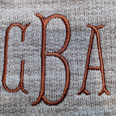 BLOOPER ACCESSORY: Monogrammed Bible Carrier