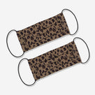 Leopard Face Mask Set | Fall Leopard Print