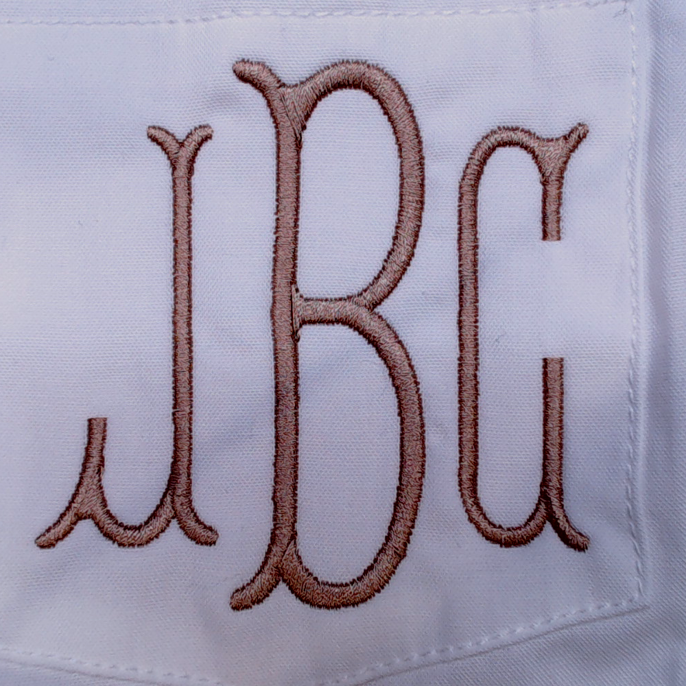 BLOOPER CLOTHING: Monogrammed Button Down Tunic