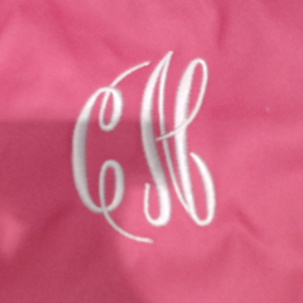 BLOOPER BAG: Monogrammed Weekend Bag