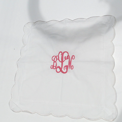 BLOOPER ACCESSORY: Monogrammed Pillow Sham