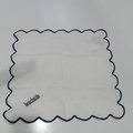 BLOOPER ACCESSORY: Monogrammed Scalloped Napkin