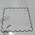BLOOPER ACCESSORY: Monogrammed Scalloped Napkin