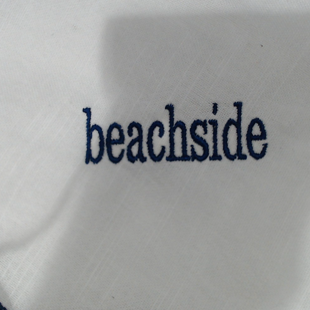 BLOOPER ACCESSORY: Monogrammed Scalloped Napkin