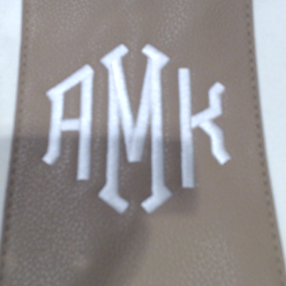 BLOOPER BAG: Monogrammed Weekender Bag
