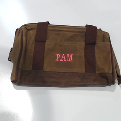 BLOOPER BAG: Personalized Waxed Canvas Tool Bag