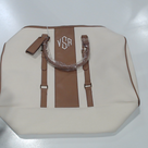 BLOOPER BAG: Monogrammed Weekender Bag