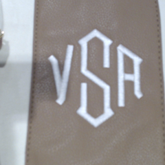 BLOOPER BAG: Monogrammed Weekender Bag