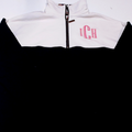 BLOOPER CLOTHING: Monogrammed Quarter Zip Sweatshirt
