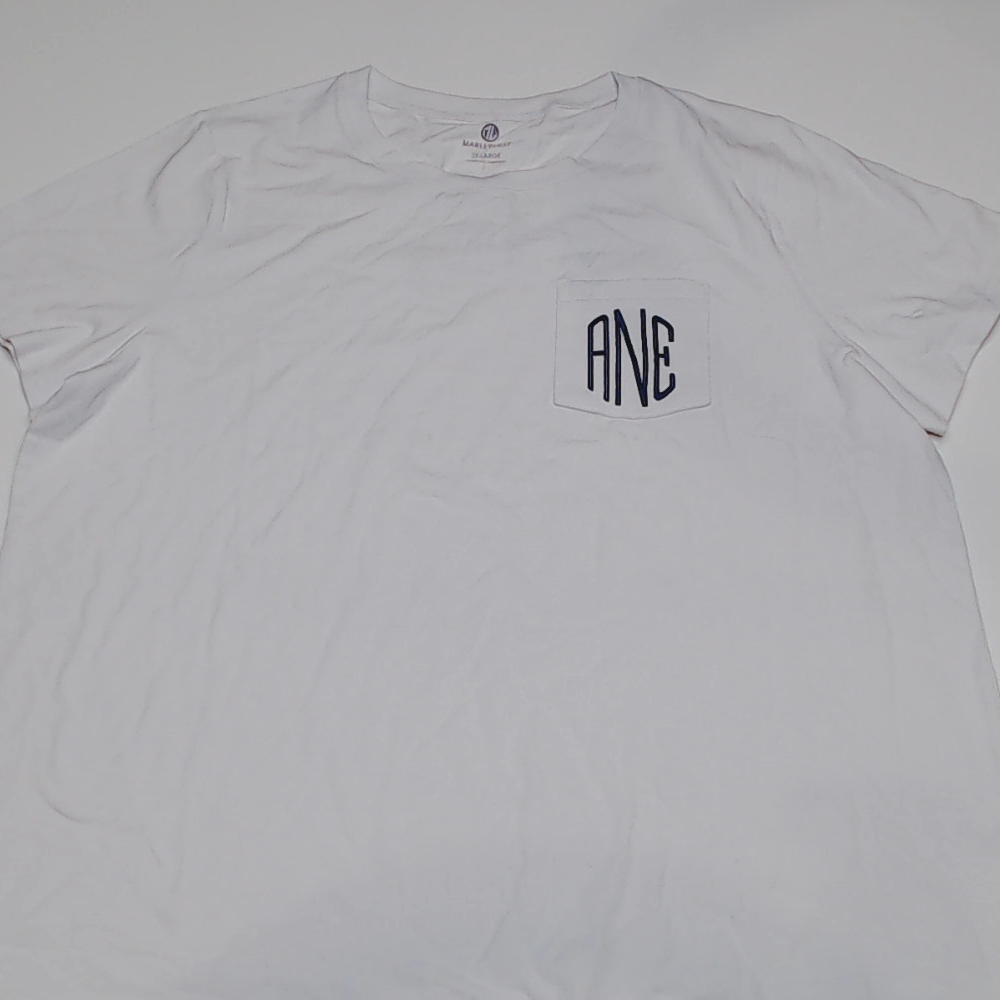 BLOOPER CLOTHING: Monogrammed Pocket T-Shirt