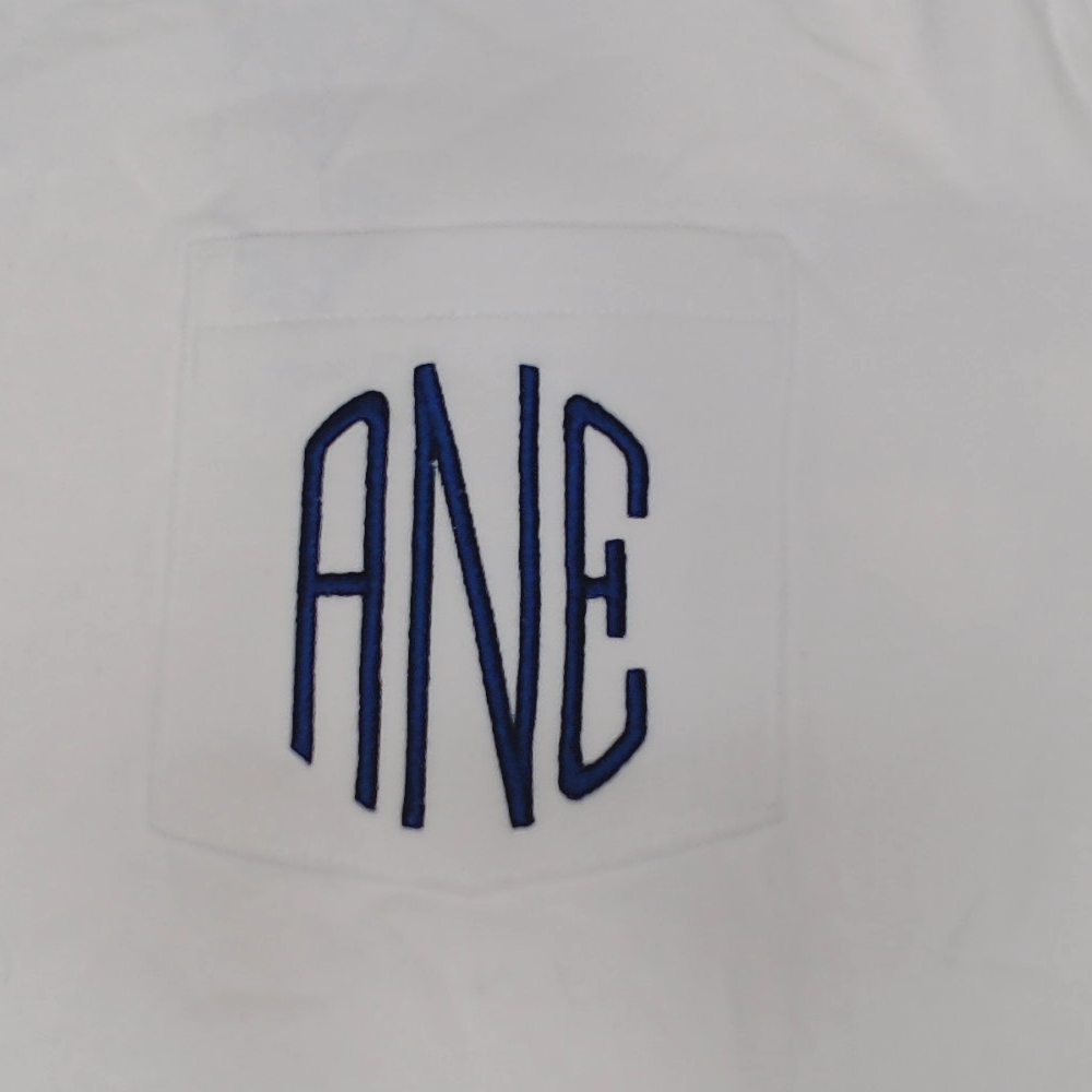 BLOOPER CLOTHING: Monogrammed Pocket T-Shirt