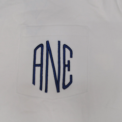 BLOOPER CLOTHING: Monogrammed Pocket T-Shirt