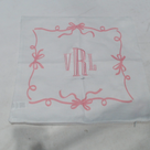 BLOOPER ACCESSORY: Monogrammed Bow Pillow Sham