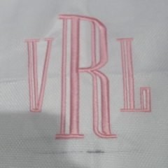 BLOOPER ACCESSORY: Monogrammed Bow Pillow Sham