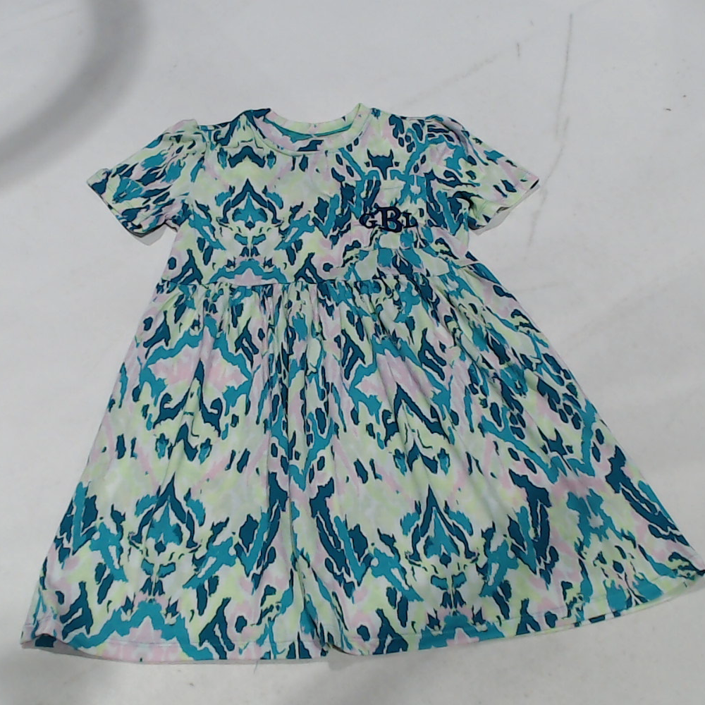 BLOOPER KIDS: Monogrammed Kids T-Shirt Dress