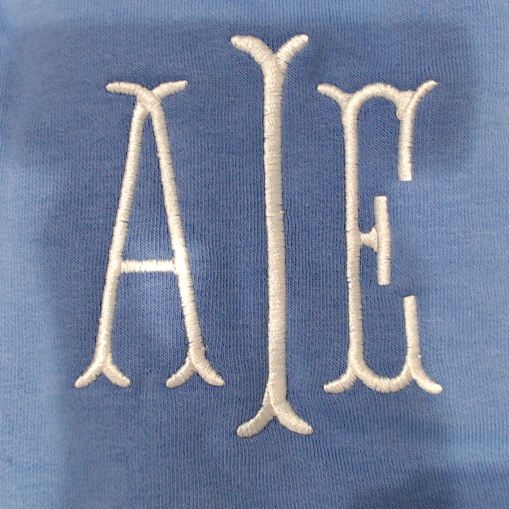 BLOOPER CLOTHING: Monogrammed Quarter Zip Pullover